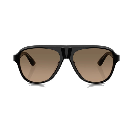 Lunettes Oliver Peoples Paul Newman OV5581SU, en acétate noir, vue de face.