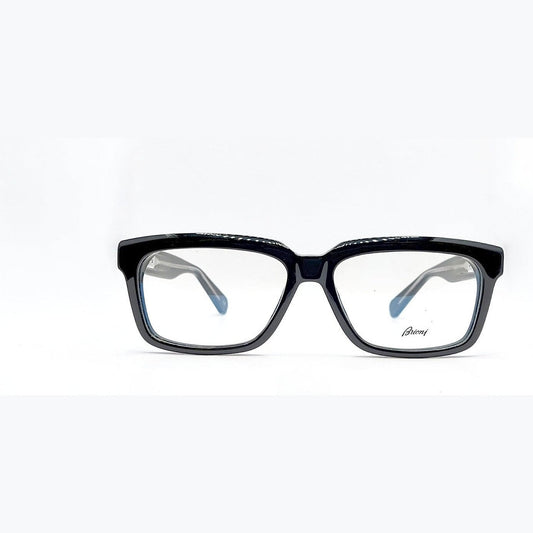 Lunettes de vue Brioni BR0065O acetate noir - vue de face
