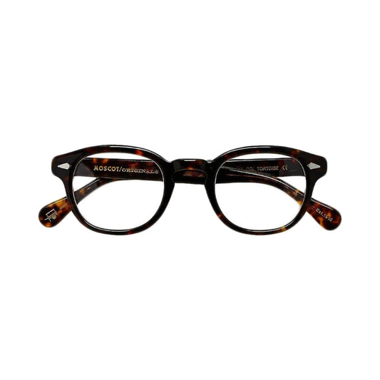 Lunettes de vue Moscot Lemtosh 46 acétate écaille - vue de face