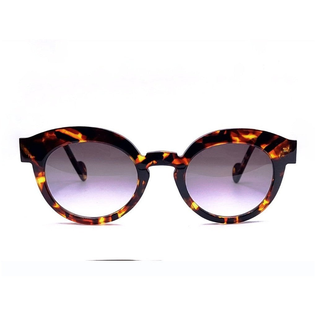 Lunettes de soleil Anne et Valentin Sciamma acetate ecaille - vue de face