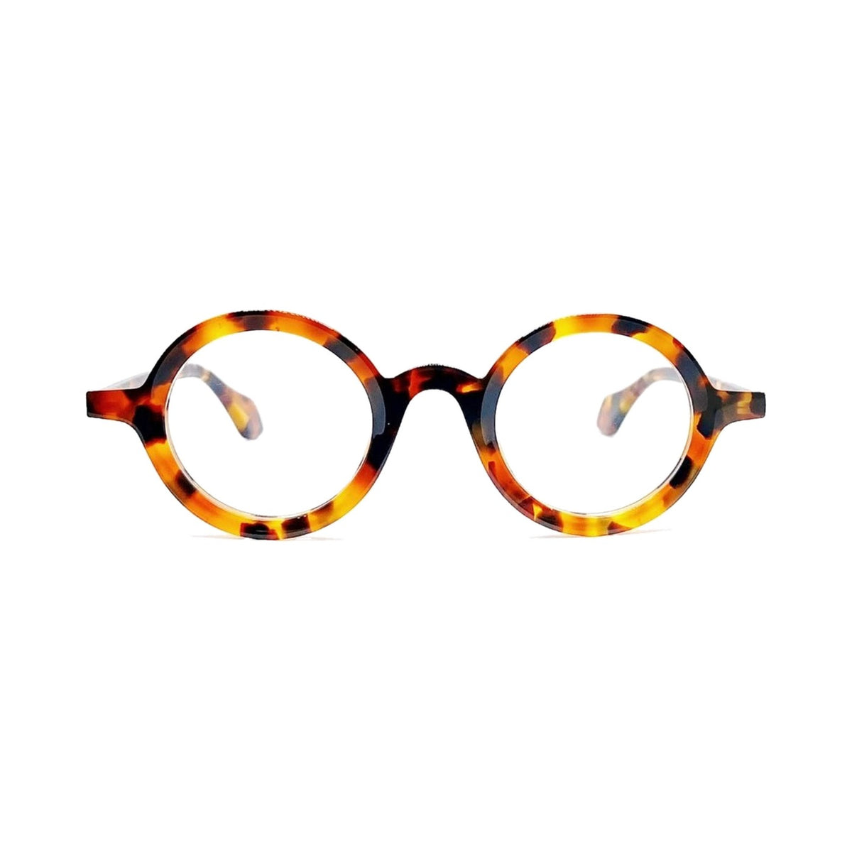 Lunettes de vue THEO Mille+88 acétate écaille - vue de face