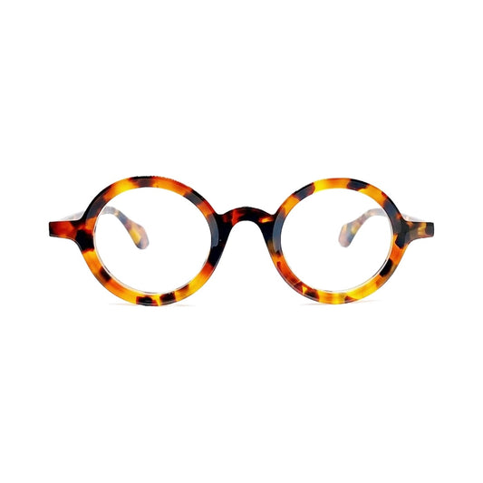 Lunettes de vue THEO Mille+88 acétate écaille - vue de face