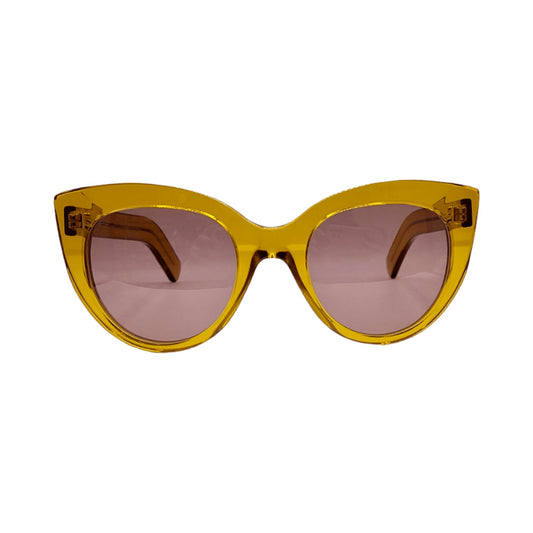 Lunettes de soleil Aude Hérouard Benoite acétate miel - vue de face
