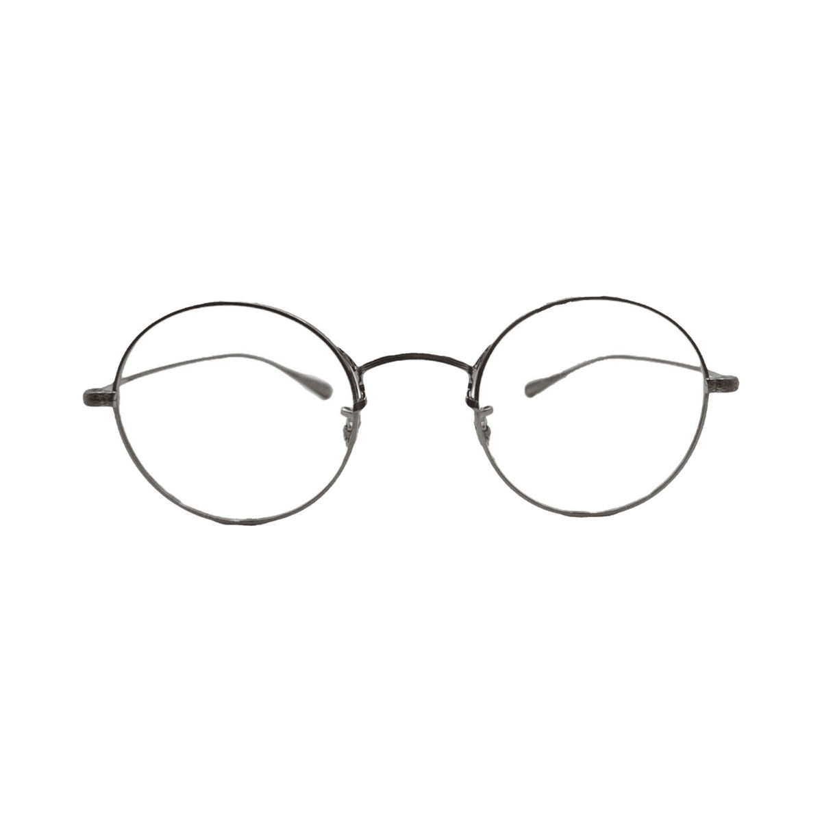 Lunettes de vue Oliver Peoples Mc Glory titane argent vieilli - vue de face