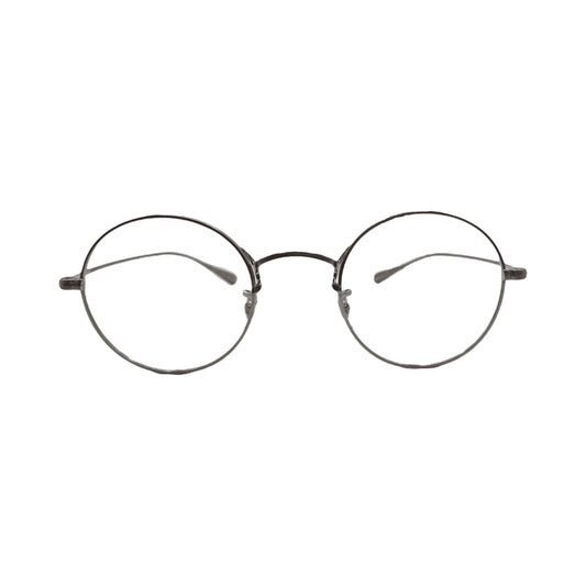 Lunettes de vue Oliver Peoples Mc Glory titane argent vieilli - vue de face