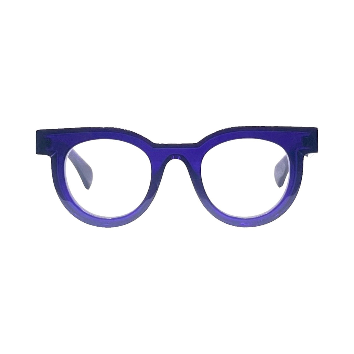 Lunettes de vue THEO Mille+81 acétate violet - vue de face