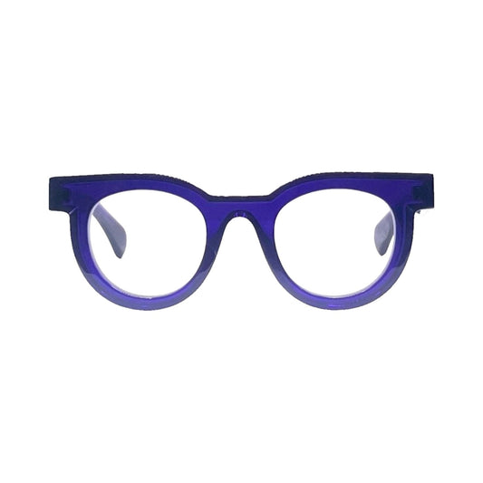 Lunettes de vue THEO Mille+81 acétate violet - vue de face