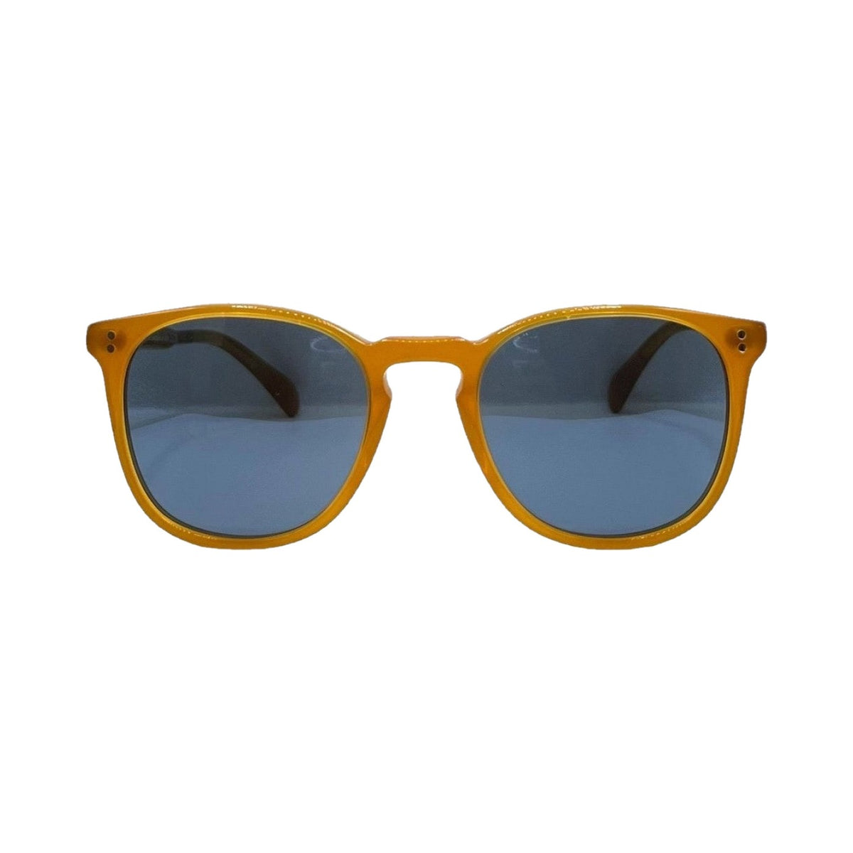 Lunettes de soleil Oliver Peoples Finley acetate miel - vue de face