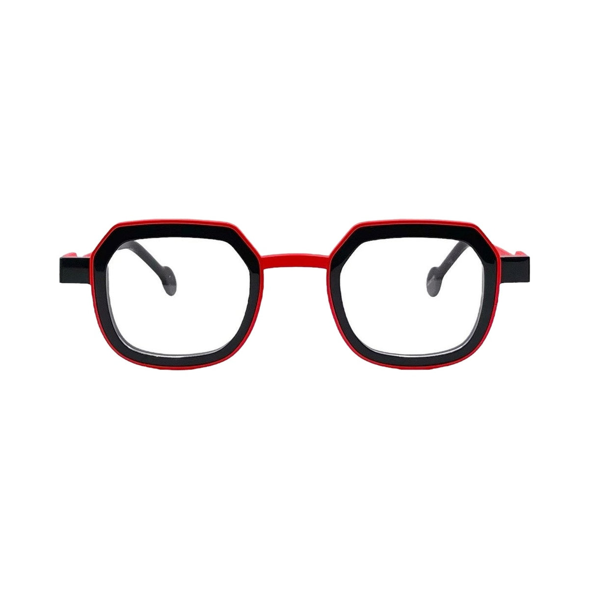 Lunettes de vue Anne et Valentin Bosko titane - vue de face