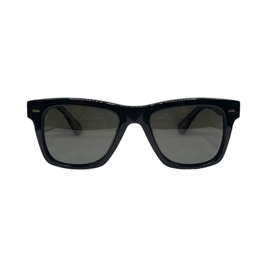 Lunettes de soleil Oliver Peoples Oliver Sun acétate noir - vue de face