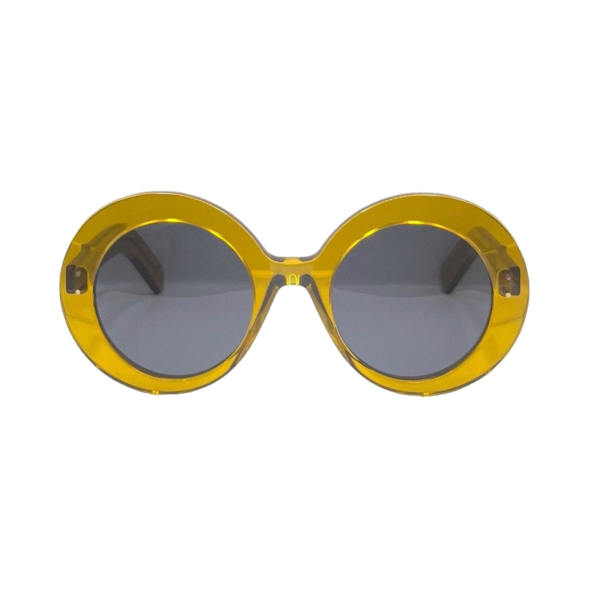 Lunettes de soleil Aude Hérouard Colette acétate miel - vue de face