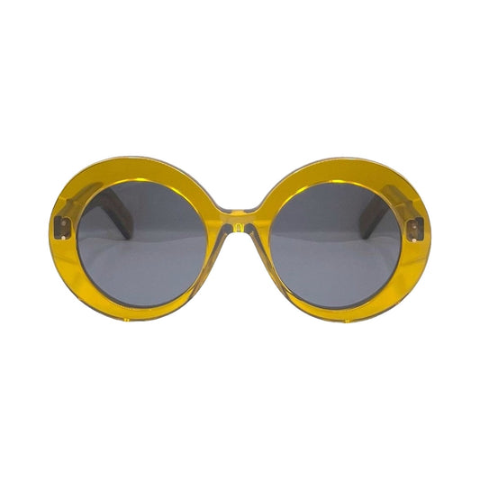 Lunettes de soleil Aude Hérouard Colette acétate miel - vue de face
