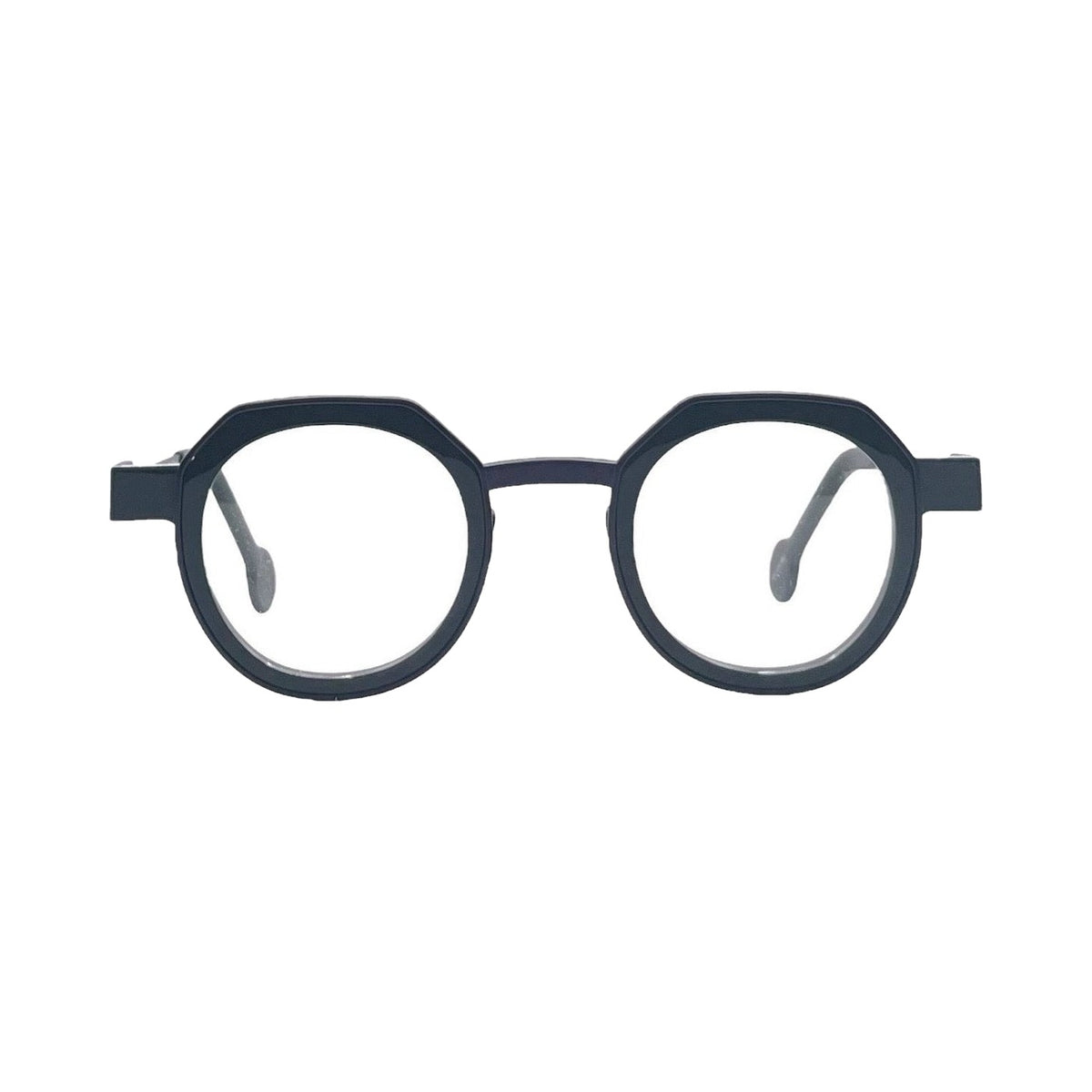 Lunettes de vue Anne et Valentin Balka titane et acétate - vue de face
