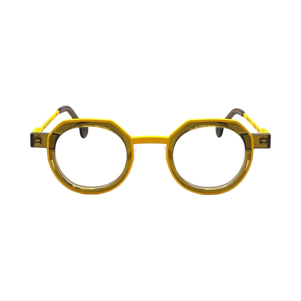 Lunettes de vue Anne et Valentin Balka titane et acétate - vue de face