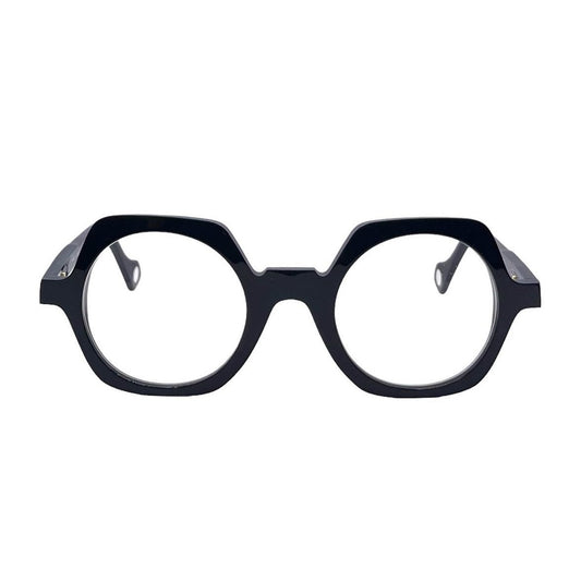 Lunettes de vue Anne et Valentin Boston acetate bleu marine - vue de face