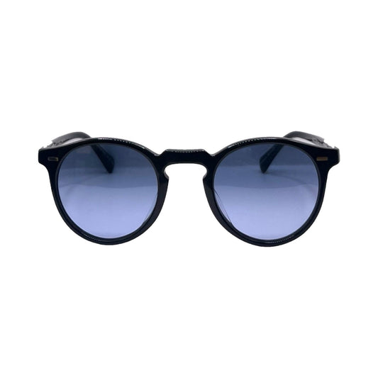 Lunettes de soleil Oliver Peoples Gregory Peck acétate noir - vue de face