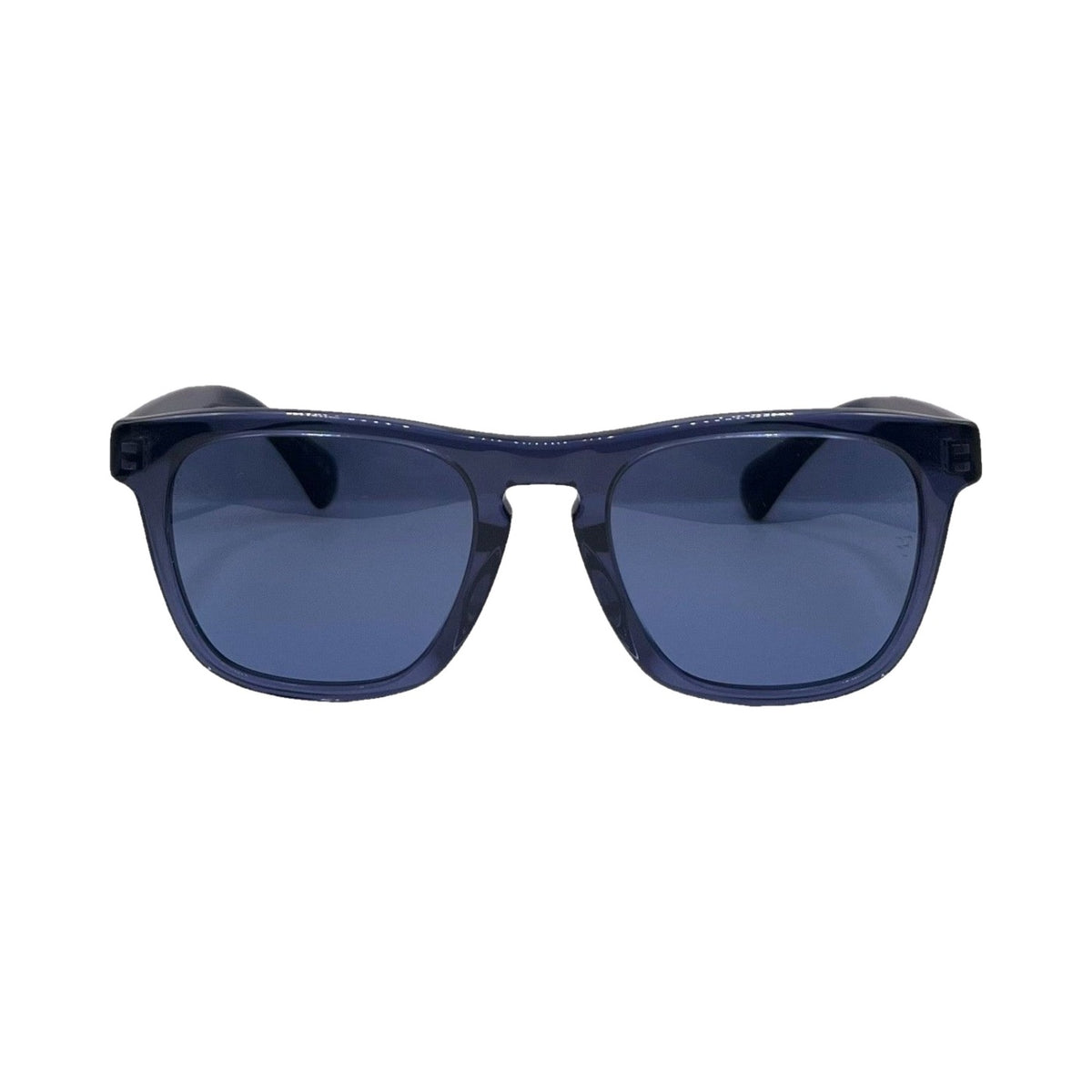 Lunettes de soleil Oliver Peoples R-3 Roger Federer acétate bleu ash - vue de face