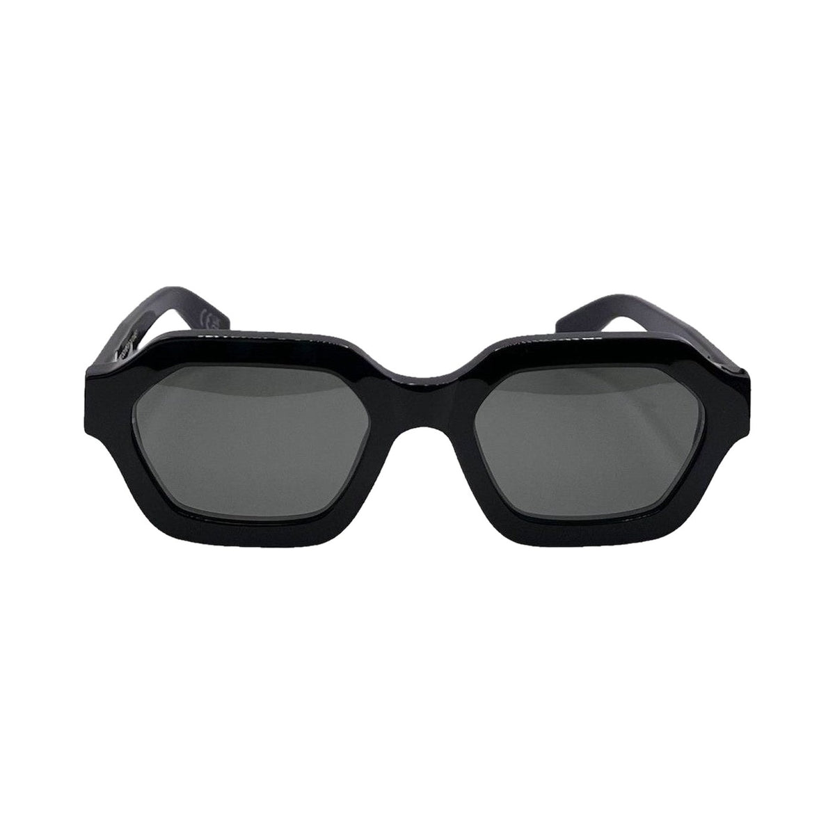 Lunettes de soleil Retrosuperfuture Pooch acétate noir - vue de face