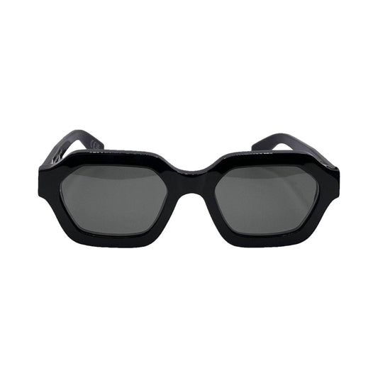Lunettes de soleil Retrosuperfuture Pooch acétate noir - vue de face