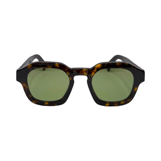 Lunettes de soleil Retrosuperfuture Saluto acétate écaille - vue de face