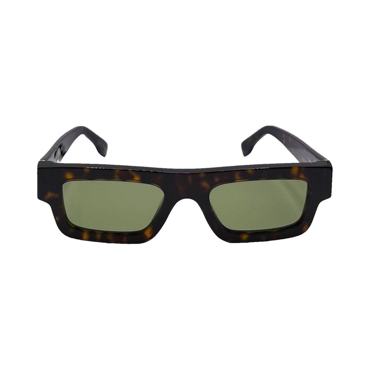 Lunettes de soleil Retrosuperfuture Colpo acétate écaille - vue de face