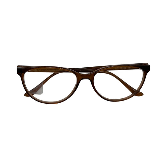 Lunettes de vue Nocle Safran acétate châtaigne 100% Santé