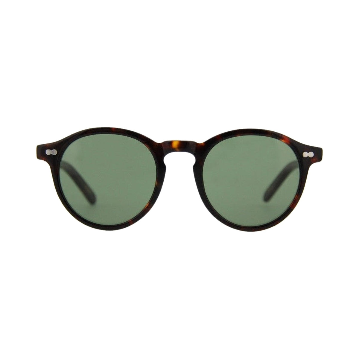 Lunettes de soleil Moscot Miltzen Sun acétate écaille - vue de face