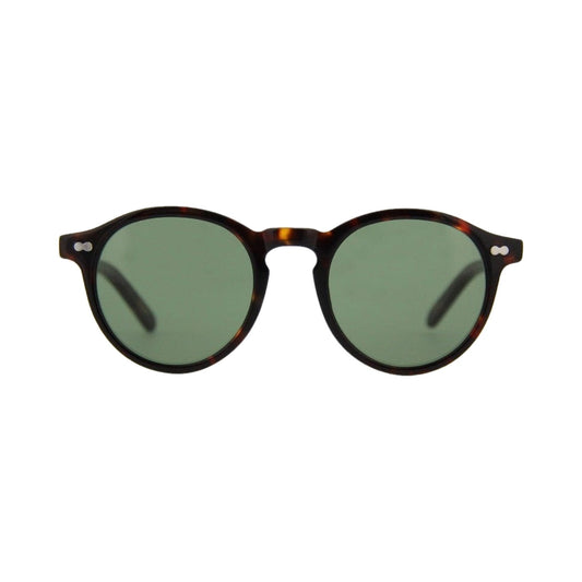 Lunettes de soleil Moscot Miltzen Sun acétate écaille - vue de face