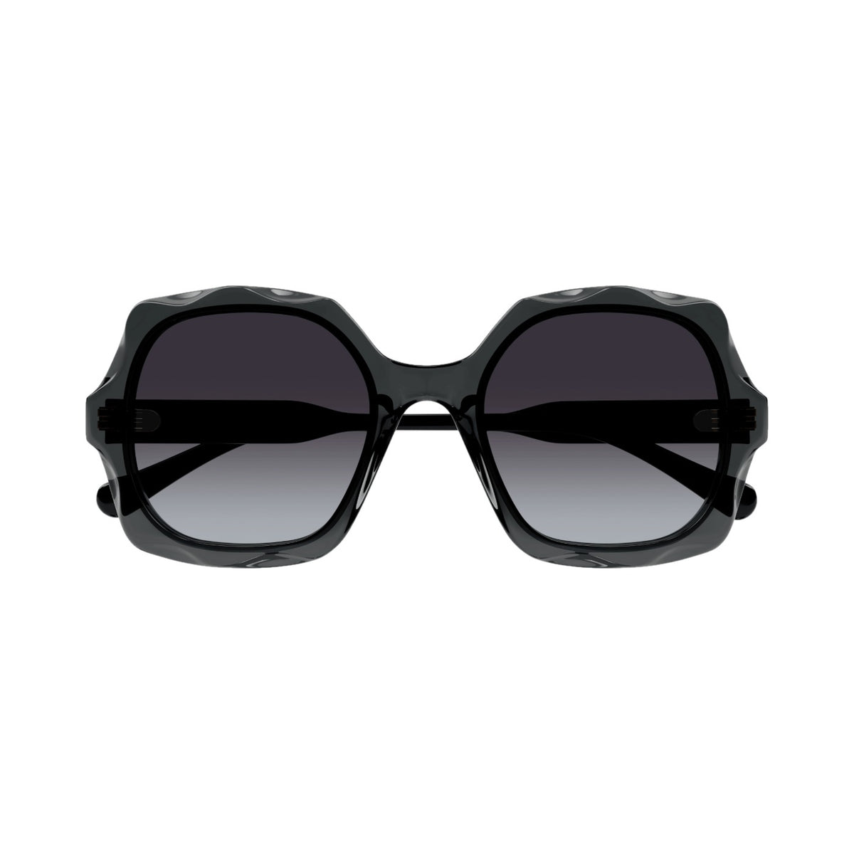 Lunettes de soleil Chloé CH0226S acétate gris - vue de face