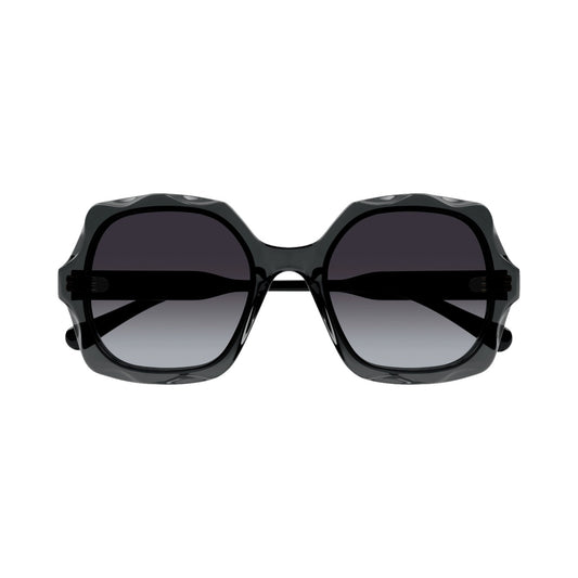 Lunettes de soleil Chloé CH0226S acétate gris - vue de face