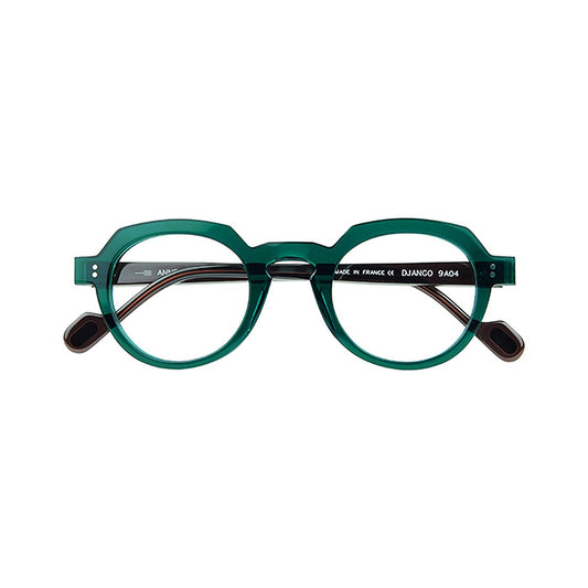 Anne et Valentin Django vert - vue de face