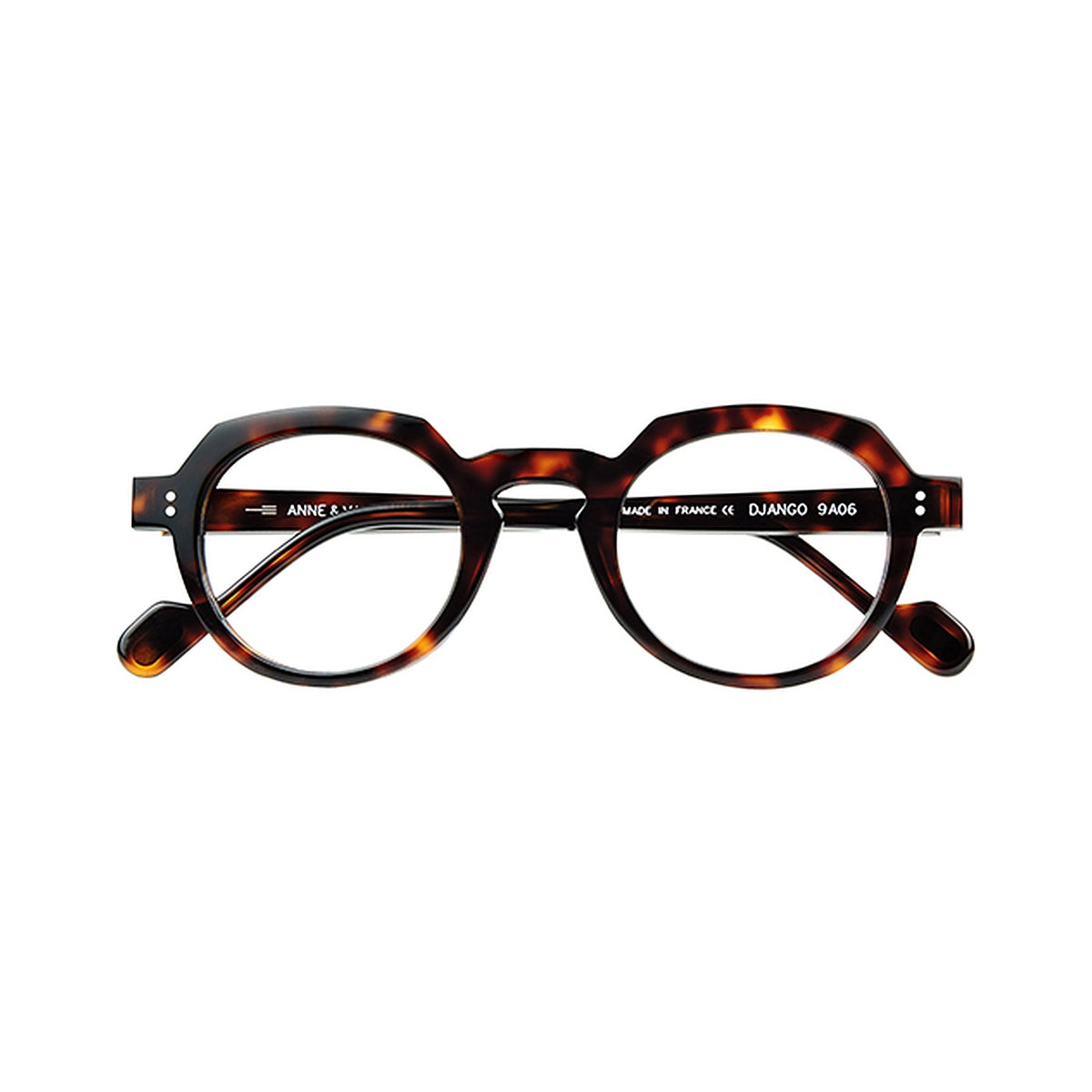 Anne et Valentin Django ecaille - vue de face