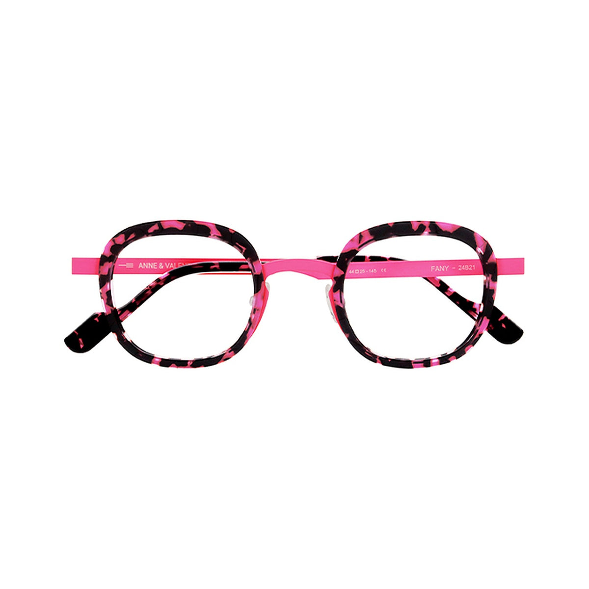 Anne et Valentin FANY rose ecaille - vue de face