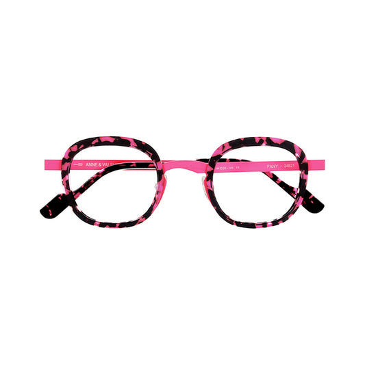 Anne et Valentin FANY rose ecaille - vue de face