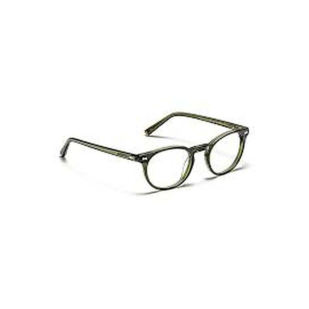 Lunettes de vue Moscot Frankie acétate vert - vue de face