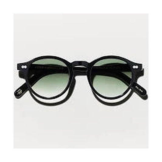 Lunettes de soleil Moscot Miltzen acétate noir - vue de face