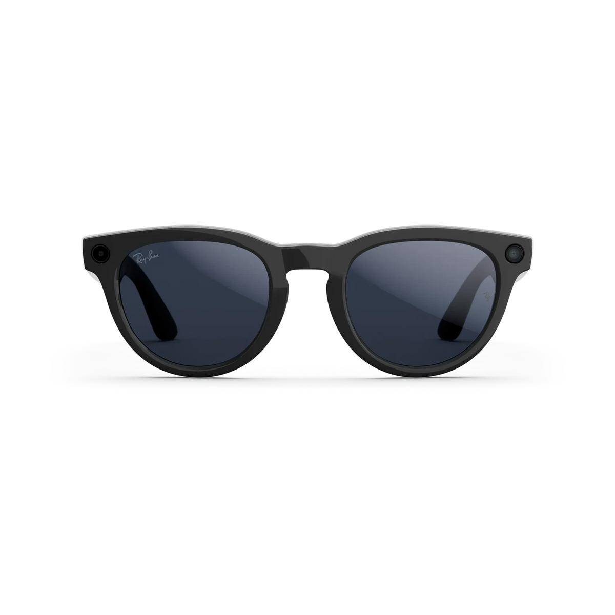 Lunettes de soleil connectées Ray-Ban Meta Gen 2 acétate noir - vue de face