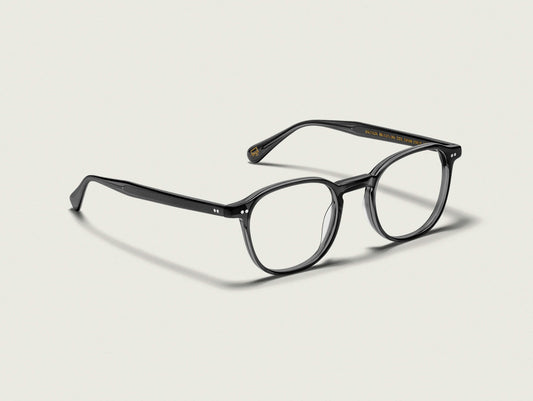 Moscot Arthur Dark Grey (gris foncé) - vue trois quarts (visuel officiel)