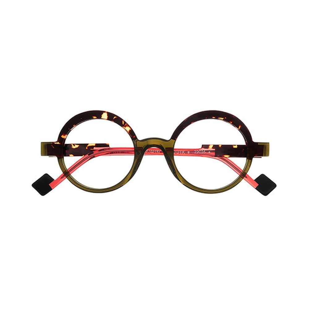 Anne et Valentin Ludik kaki et écaille - vue de face