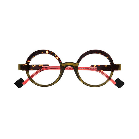 Anne et Valentin Ludik kaki et écaille - vue de face