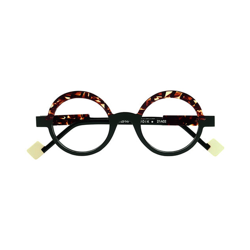Anne et Valentin Ludik écaille et noir - vue de face