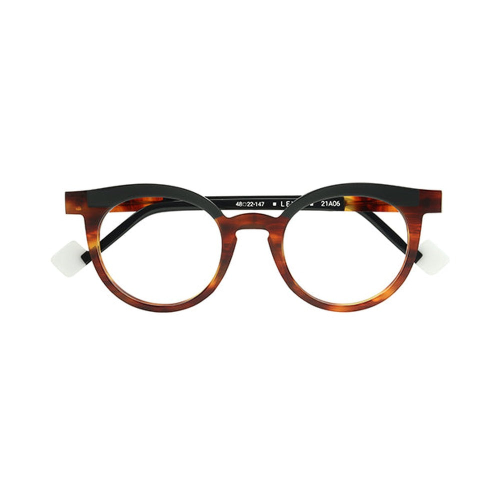 Anne et Valentin Level écaille et gris - vue de face
