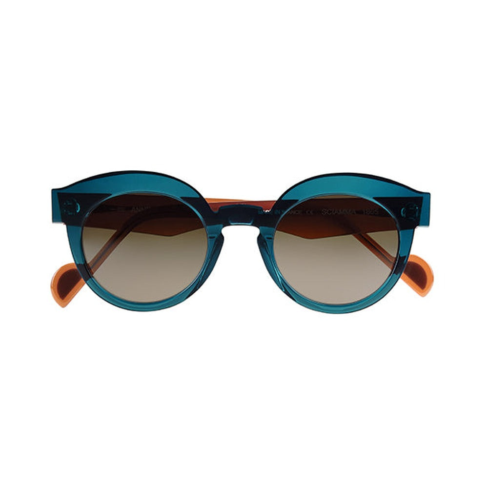 Anne et Valentin Sciamma bleu et marron - vue de face