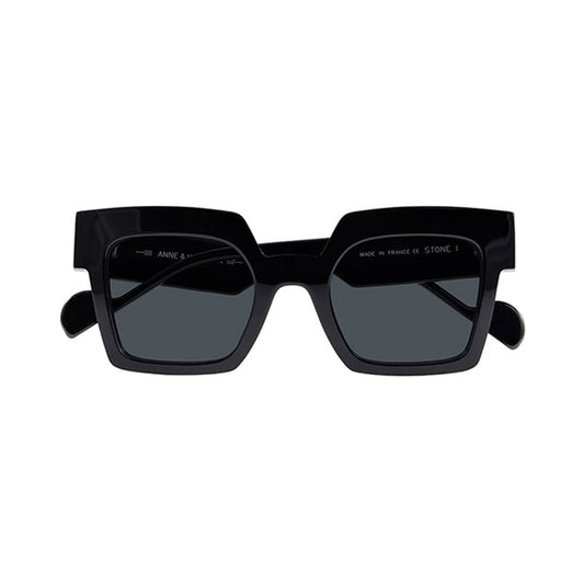 Anne et Valentin Stone noir - vue de face