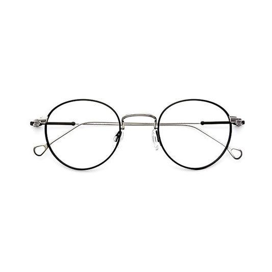 Anne et Valentin Bourdieu métal argent - vue de face