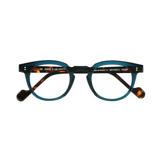 Anne et Valentin Dryden bleu - vue de face