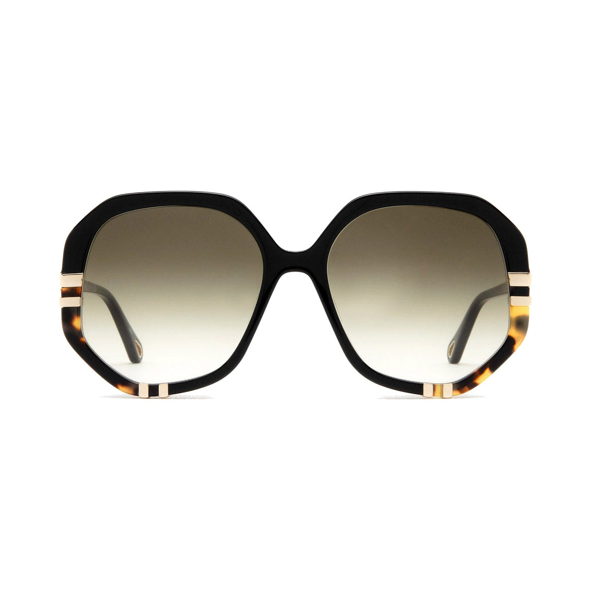 Chloé CH0105S noire écaille - vue de face