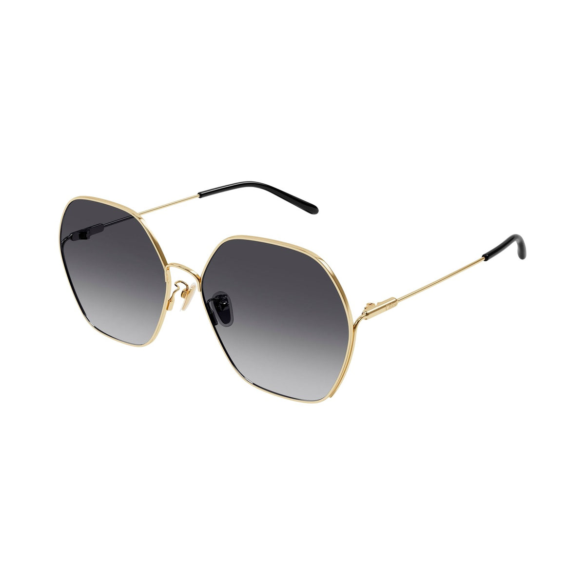 Chloé CH0169SA or gris dégradé - vue trois-quarts (aucune face HD disponible)