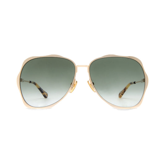 Chloé CH0183S or vert dégradé - vue de face