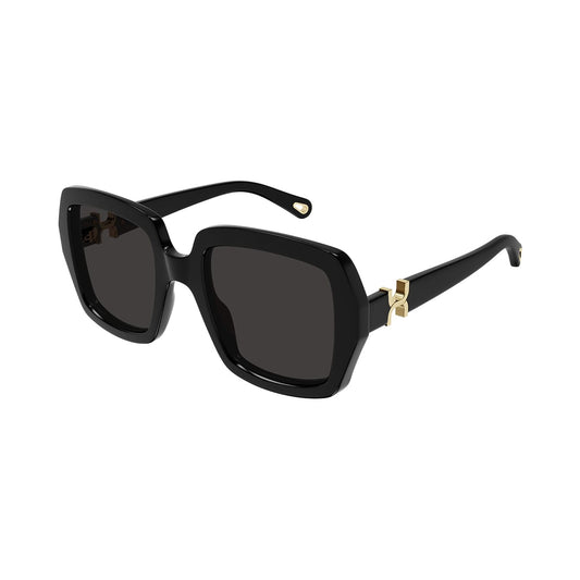 Chloé CH0301S noire - vue trois-quarts (aucune face HD disponible)
